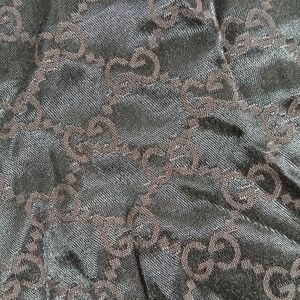 Gucci Black and Brown Monogram Bag